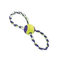 Coastal Pet Rascals 12" Figure 8 Rope Tug with Ball Dog Toy RED 3795-RE
